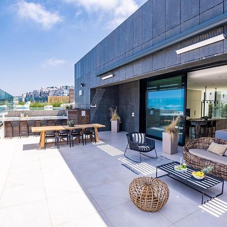 Serene - Infinity Cview Pool - 4 Bedrooms Luxury Penthouse Хайфа Экстерьер фото